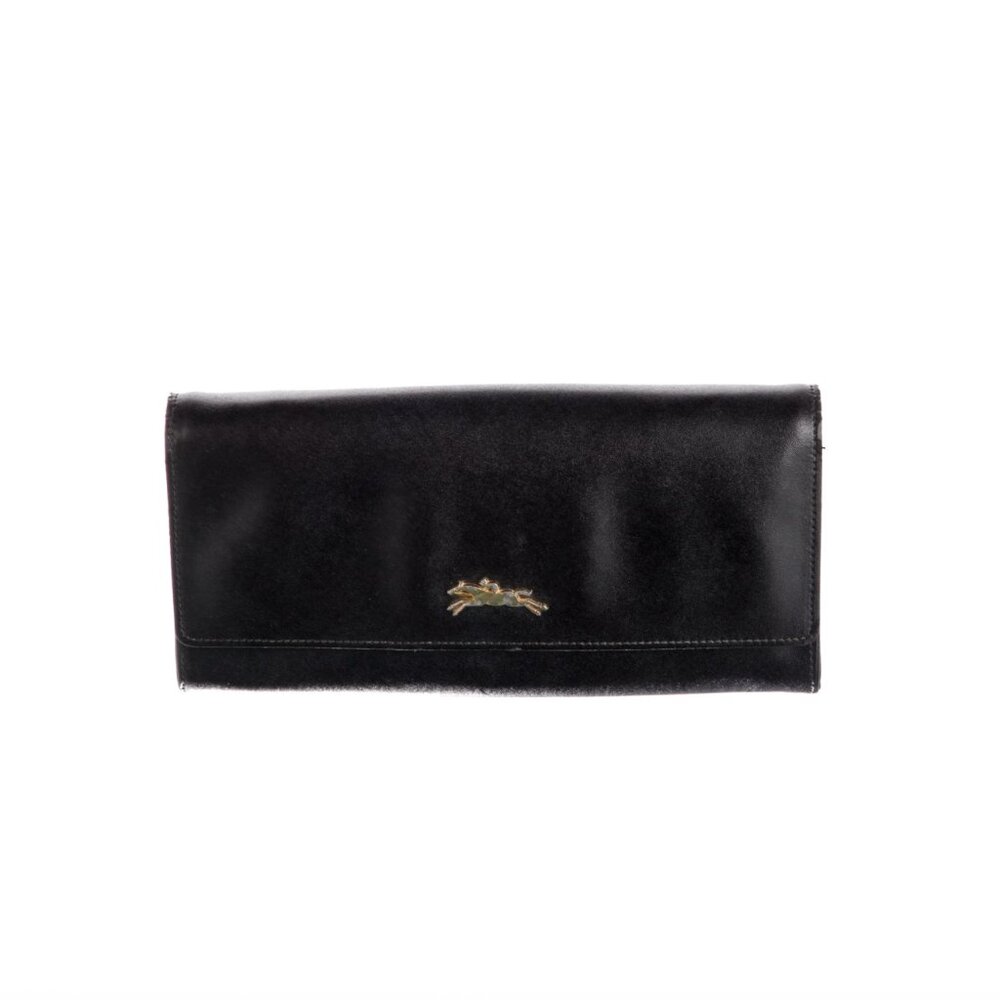 Longchamp Leather Continental Wallet